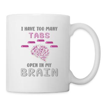 adhd, adhd open, coffee, - Mug - white - Right