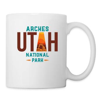 Arches National Park, Arches National Park - Mug - white - Right