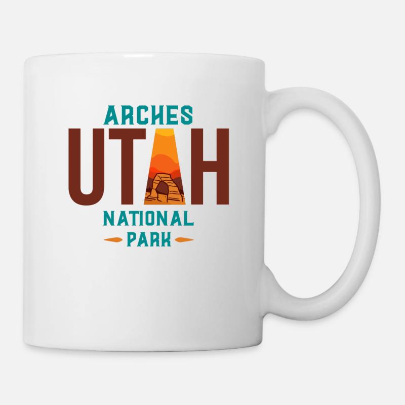 Parc National des Arches, Parc National des Arches - Mug blanc - blanc