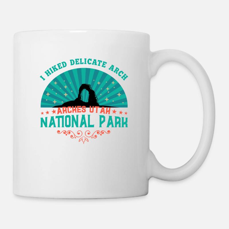 Parc national des Arches, Parc national des Arches Randonnée - Mug blanc - blanc