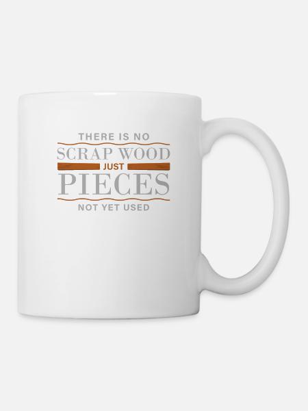 Schreiner, Schreiner Tischler, Schnitzerei, - Tasse - Weiß