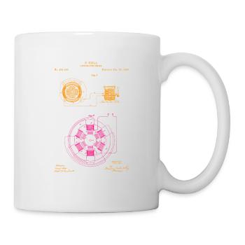 Tesla Nikola, Tesla Nikola Tesla, energy, - Mug - white - Right