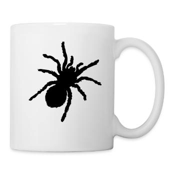 spinne silhouette - Tasse - Weiß - Rechts