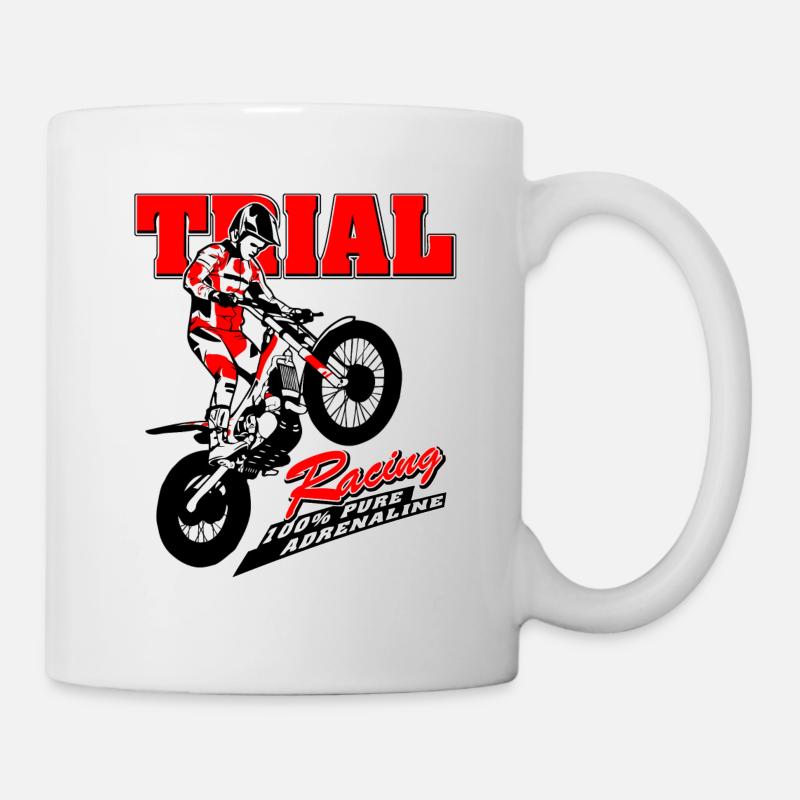 Prova motociclistica - Prova motociclistica - Tazza - bianco