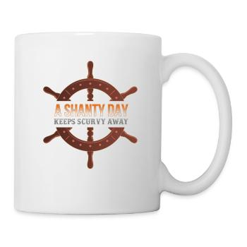 Shanty, Shanty Sea, mer, - Mug blanc - blanc - Droite