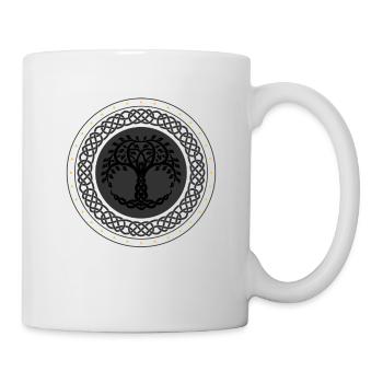 Arbre de vie, Arbre de vie, Arbre de Vie, Arbre, Arbre, - Mug blanc - blanc - Droite