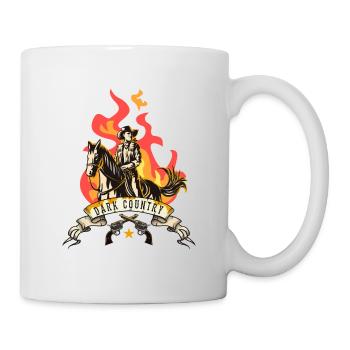 Dark Country, Dark Country Dark humor, Clubbers, - Mug - white - Right