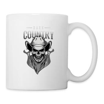 Dark Country, Dark Country Country music, Dark - Mug - white - Right