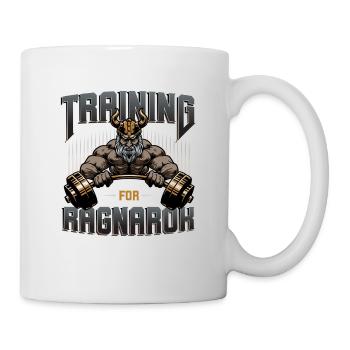 Wikinger, Wikinger Odin, Thor, - Tasse - Weiß - Rechts