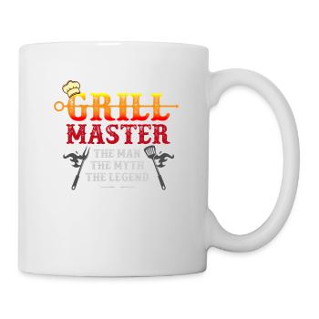 Barbecue, Grill Grill Saison, texas brick state, - Mug blanc - blanc - Droite
