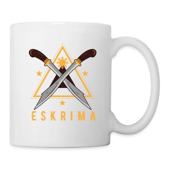 eskrima, eskrima Filipino martial arts, - Mug - white - Right