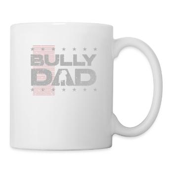 american bully, american bully Mama, american - Tasse - Weiß - Rechts
