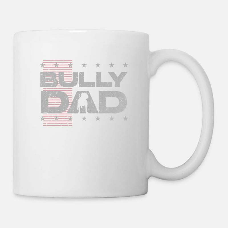 american bully, american bully Mama, american - Kop/krus - hvid