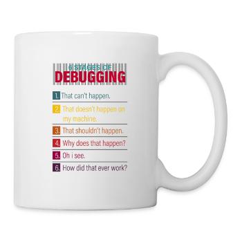 tech, tech tech support, geek, - Mug - white - Right