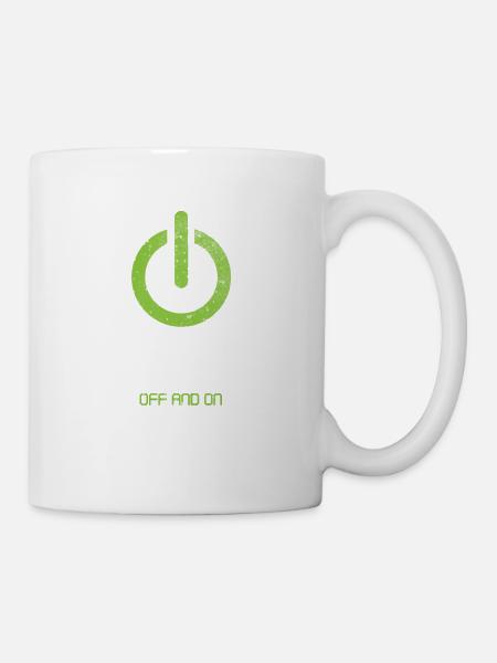 tech, tech desk, developer, - Tasse - Weiß