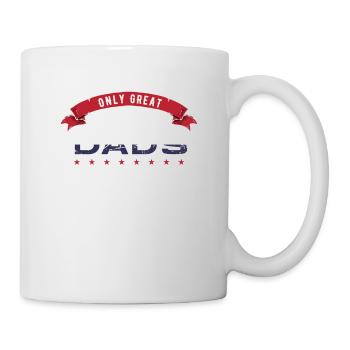 Fathers day, Fathers day grandfather, greatest - Tasse - Weiß - Rechts
