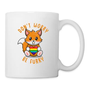 Furry, Furry Hund, Fursona, - Tasse - Weiß - Rechts