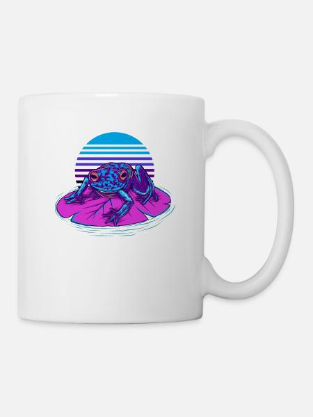 Frosch, Frosch liebt Frösche, Frosch Fänger, - Tasse - Weiß