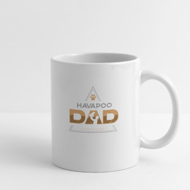 havapoo, havapoo yorkiepoo, havapoo ciel, Mug blanc