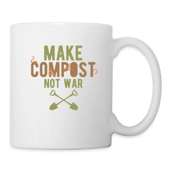 Bio Gartenarbeit, Bio Gartenarbeit Bauer, - Tasse - Weiß - Rechts