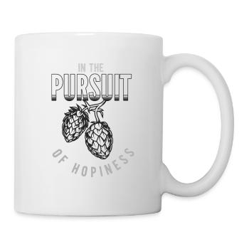 brasses domestiques, houblon, houblon et malt, - Mug blanc - blanc - Droite