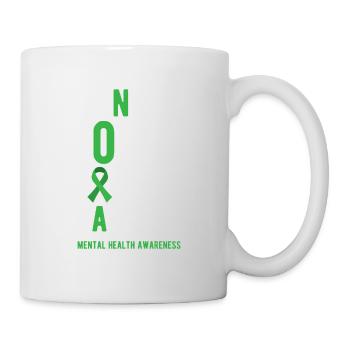 Santé mentale, santé mentale - Mug blanc - blanc - Droite