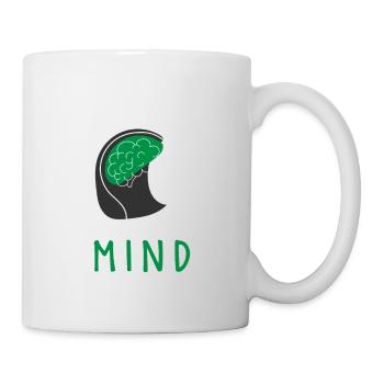 Santé mentale, santé mentale - Mug blanc - blanc - Droite