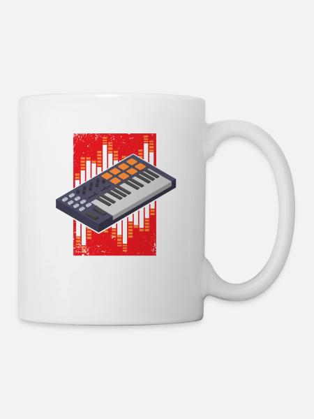 Beatmaker, Beatmaker dj, Rap, - Mug blanc - blanc