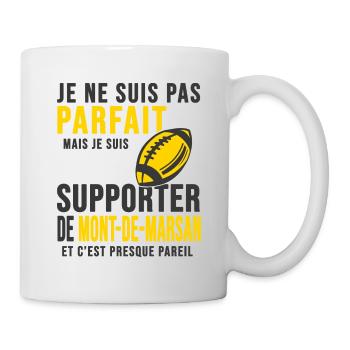 supporter rugby stade Mont de Marsan rugby Montois - Mug blanc - blanc - Droite