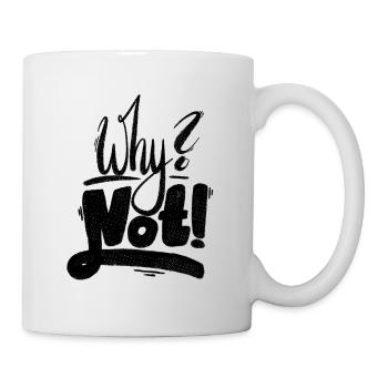 Why Not Exclamation Mark - Mug - white - Right