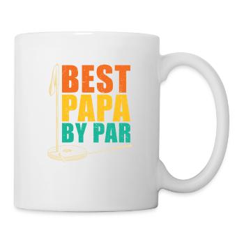 Best Dad by Par for Golfers - Mug - white - Right
