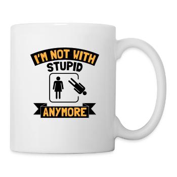 Scheidung Frisch geschieden Scheidungsparty - Tasse - Weiß - Rechts
