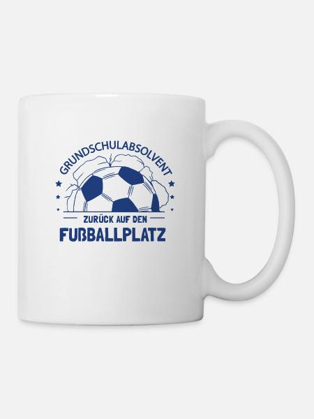Grundschulabschluss Schulanfang Weiterführende - Tasse - Weiß