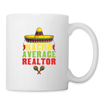 Nacho Courtier Moyen Pour - Mug blanc - blanc - Droite
