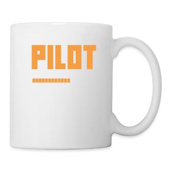 Pilot Im Gange Pilotflugzeug-liebhaber-luftfahrt - Tasse - Weiß - Rechts
