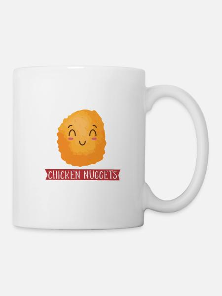 Ask me if Nuggets Nugget Lover Chicken - Mug - white