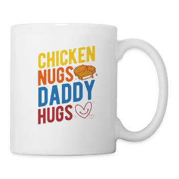 Nugs de poulet Daddy Nugget Lover Nuggets de poulet Nuggets - Mug blanc - blanc - Droite