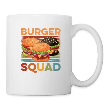 Burger squad Pour les amateurs de hamburgers - Mug blanc - blanc - Droite