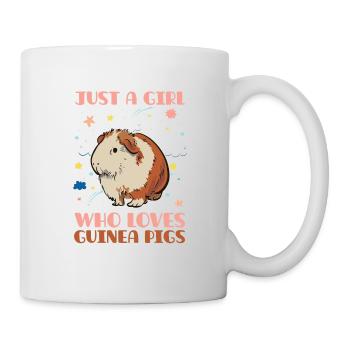Juste une fille qui - Mug blanc - blanc - Droite