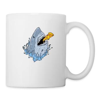 Nom Nom Für Meeresbiologen Für Hailiebhaber - Tasse - Weiß - Rechts