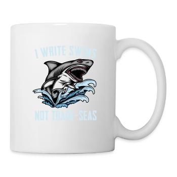 Ich Schreibe Swims Not Trage-seas Für Hailiebhaber - Tasse - Weiß - Rechts