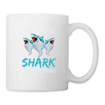 Tu es le requin de ma tornade pour les amoureux des requins - Mug blanc - blanc - Droite