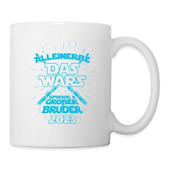 Alleinerbe das wars Episode 2 Großer Bruder 2023 - Tasse - Weiß - Rechts