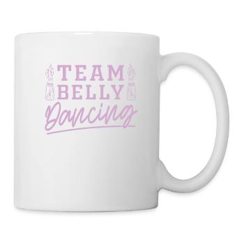Team belly dance For belly dancer - Mug - white - Right