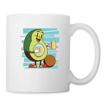 Avocado beer belly beer lovers avocado lovers - Mug - white - Right