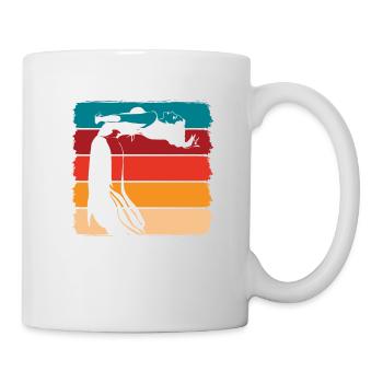 Retro belly dance For belly dancer - Mug - white - Right