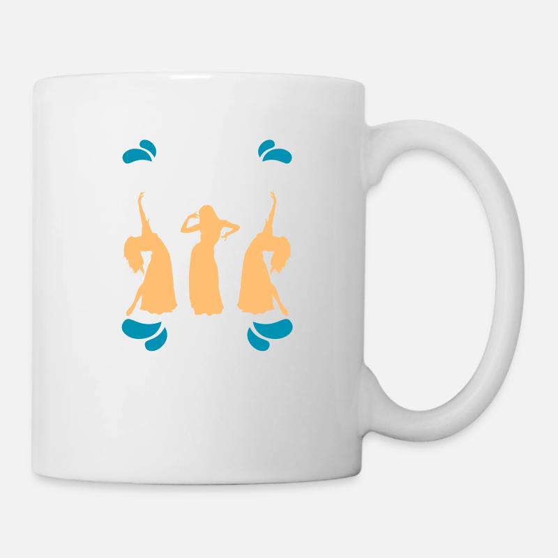Seules les femmes les plus cool aiment la danse du ventre - Mug blanc - blanc