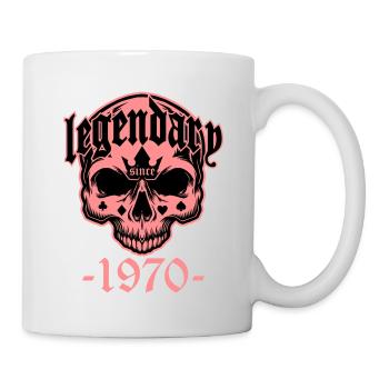 Colors can be changed | Legendary since 1970 - Mug - white - Right