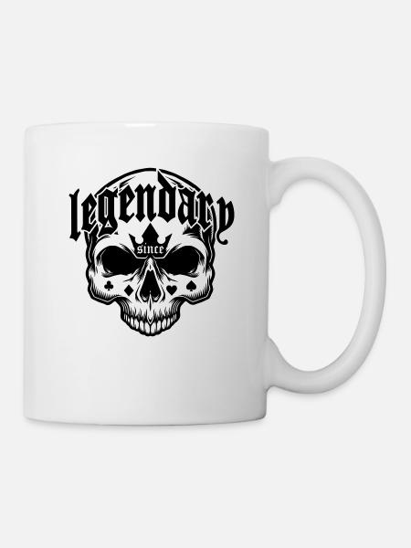 Farben änderbar | Legendär seit 1973 - Tasse - Weiß