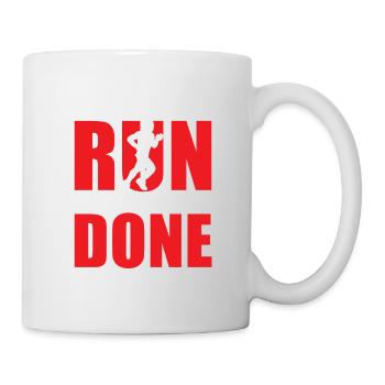 Plus vite vous courez Cross Country Running Xc - Mug blanc - blanc - Droite